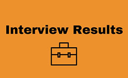 Interview Results - Planning Summer Intern  sumamry image