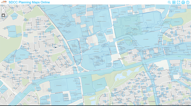 SDCC Planning Maps Online