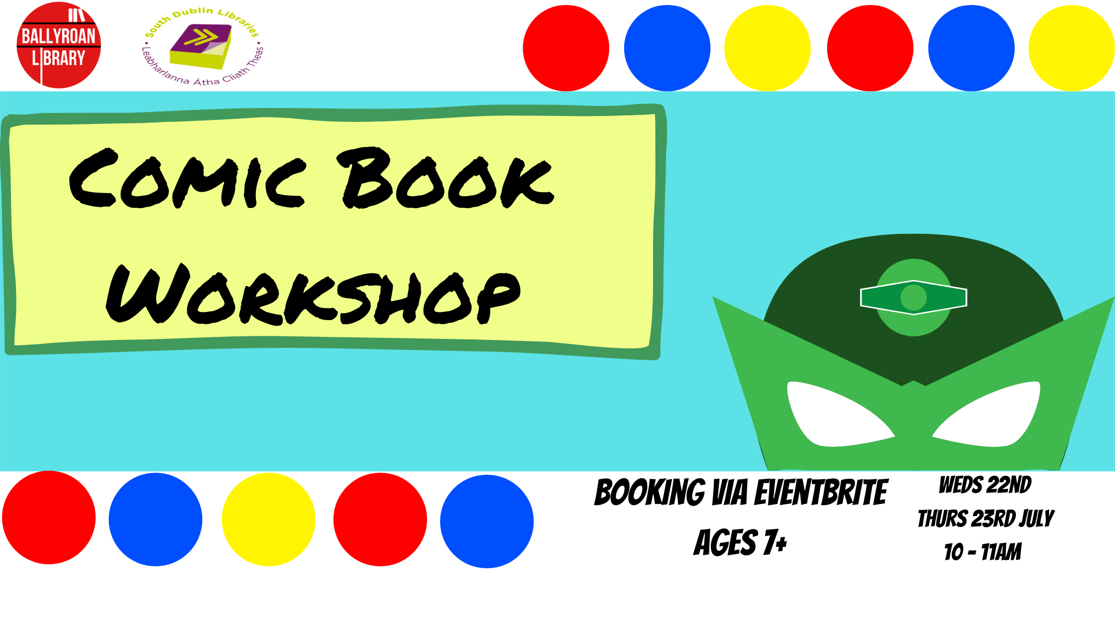 Comic Book Workshop with Fiona Dowling via Zoom sumamry image