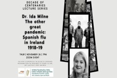 Decade of Centenaries Lecture Series; The other great pandemic: Spanish flu sumamry image