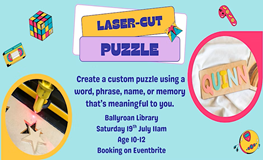 Laser Cut Word Puzzle sumamry image