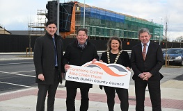 Minister Darragh O’Brien marks the completion of the Celbridge Link Road in Adamstown Strategic Development Zone and continued funding supports. sumamry image
