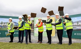 Tánaiste and Minister for Housing turn sod on €90m development delivering 635 new social and starter purchase homes sumamry image