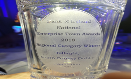 Tallaght wins Bank of Ireland Enterprise Town Award 2018. sumamry image