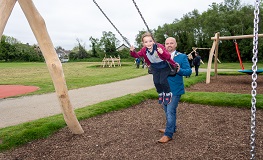 Official Opening of the playground at Bancroft Park, Tallaght sumamry image