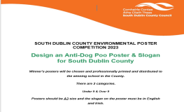 South County Dublin’s Environmental Poster Competition 2023 sumamry image