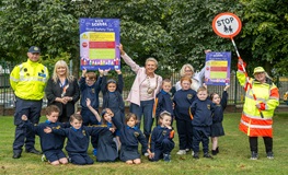  South Dublin County Council has launched their back to school road safety campaign 'Expect the Unexpected' sumamry image