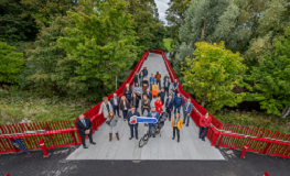 Minister Ryan joins Council to open Dodder Greenway Bridges sumamry image