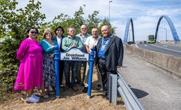 Mayor of SDCC marks the Naming of the Joe Williams Bridge sumamry image