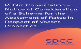 Notice of Consideration of a Scheme for the Abatement of Rates sumamry image