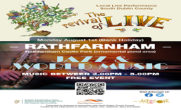 Artscope presents The Revival of Live on August Bank Holiday Monday sumamry image