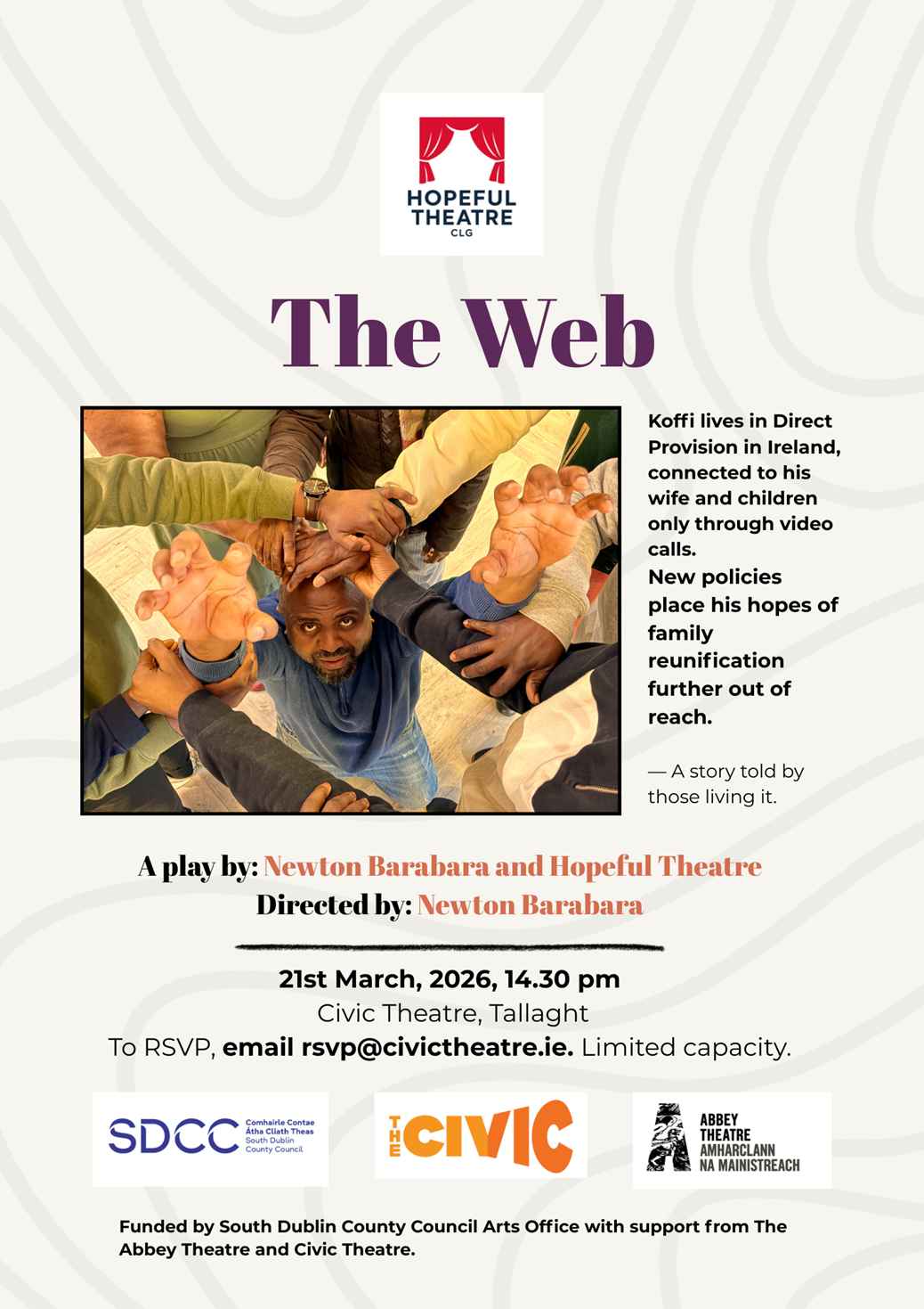 “THE WEB” : New Play Unveiling the Human Cost of Displacement  sumamry image