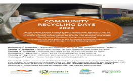 Community Recycling Days 2022 sumamry image