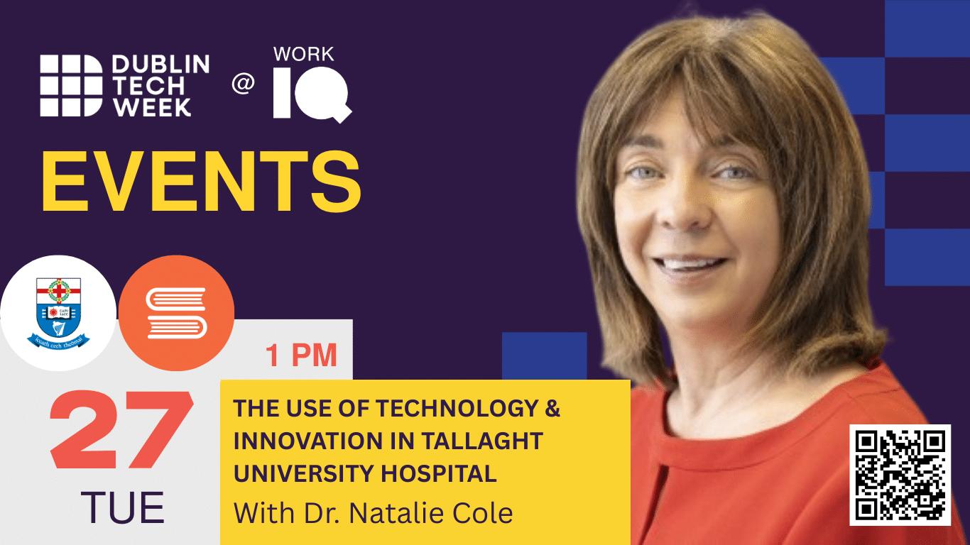 Poster advertising a Dublin Tech Week event