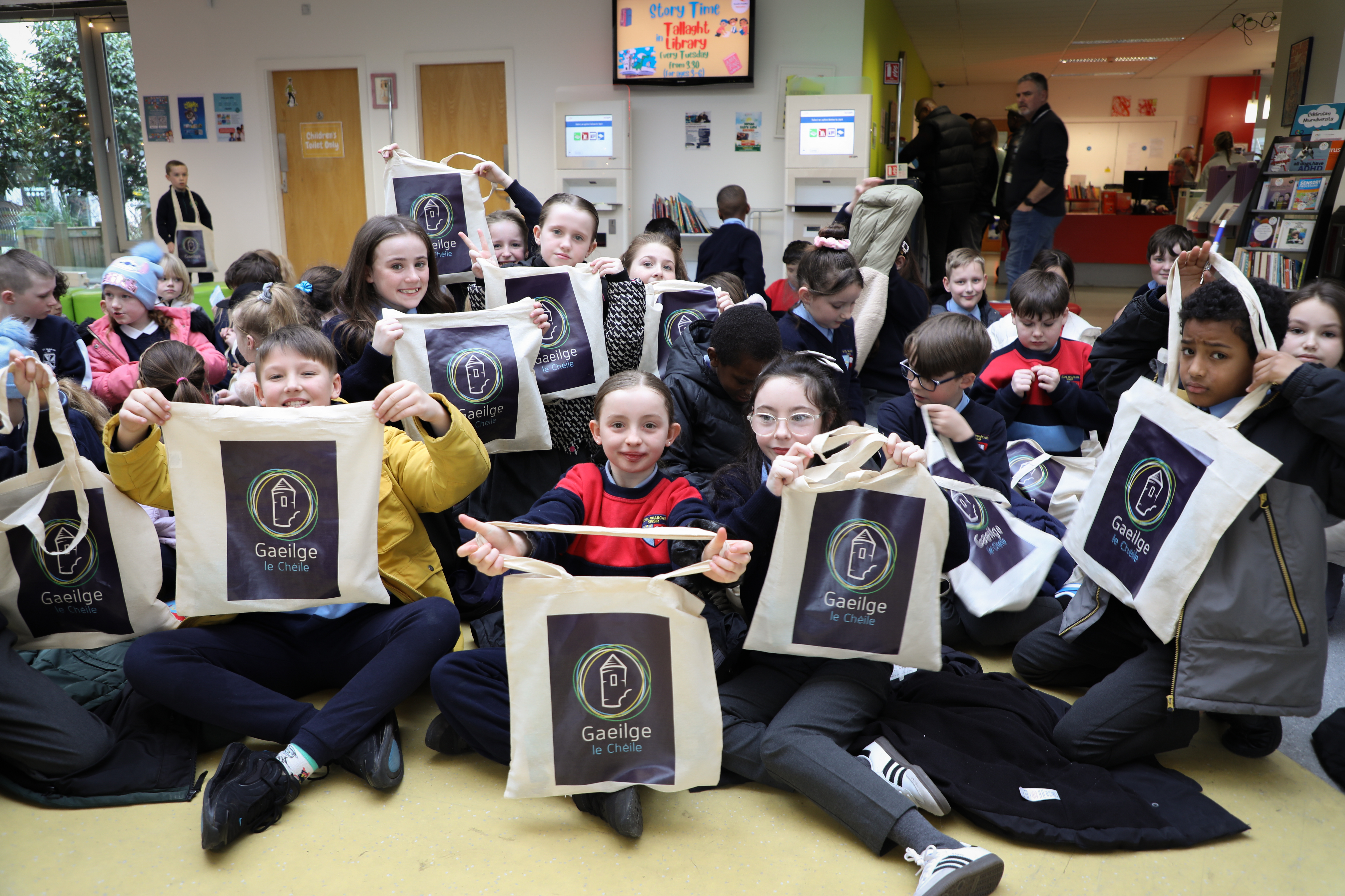 Image-6---Pupils-from-local-primary-schools-receiving-their-goodie-bags